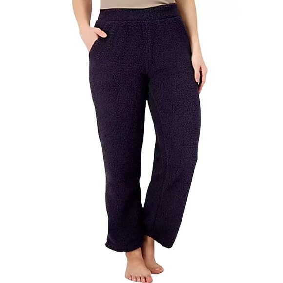 Cuddl Duds Cloud Fleece Lounge Pant Carbon Gray X-Small A459008 - Picture 1 of 1